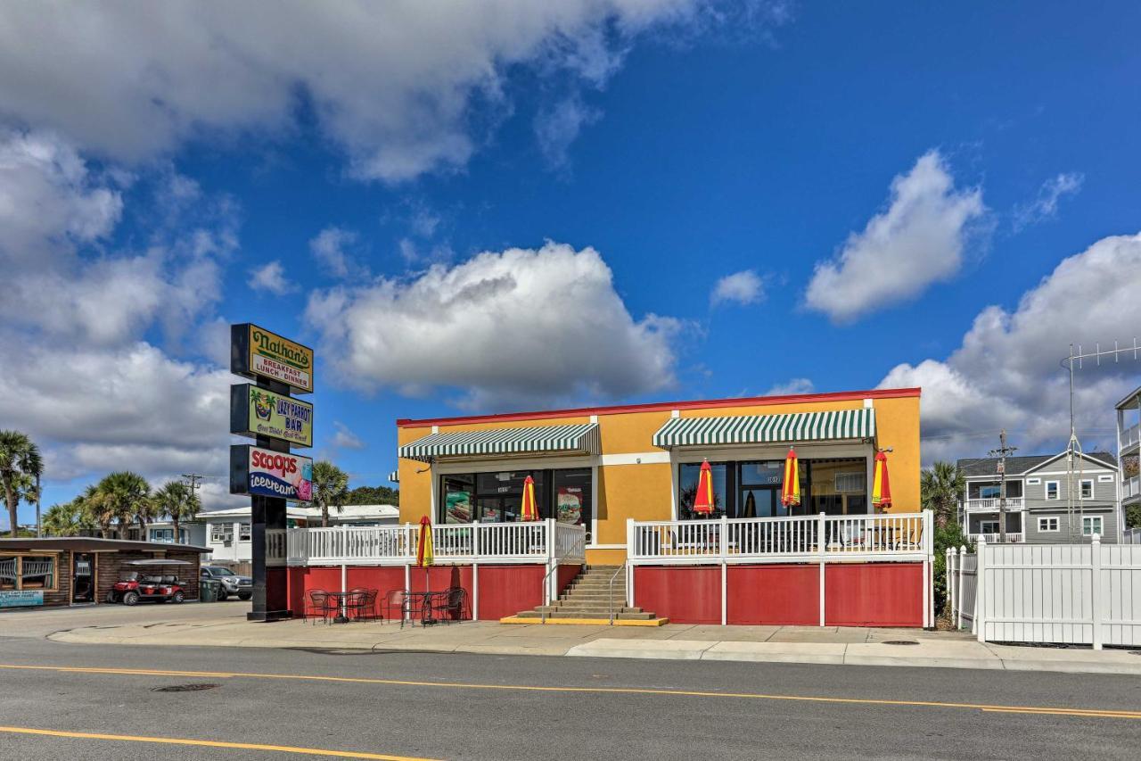 Bright North Myrtle Walk To Beach! Appartement Myrtle Beach